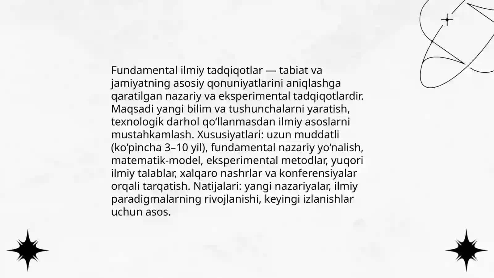 Ilmiy tadqiqot faoliyatining asosiy shakllari 3