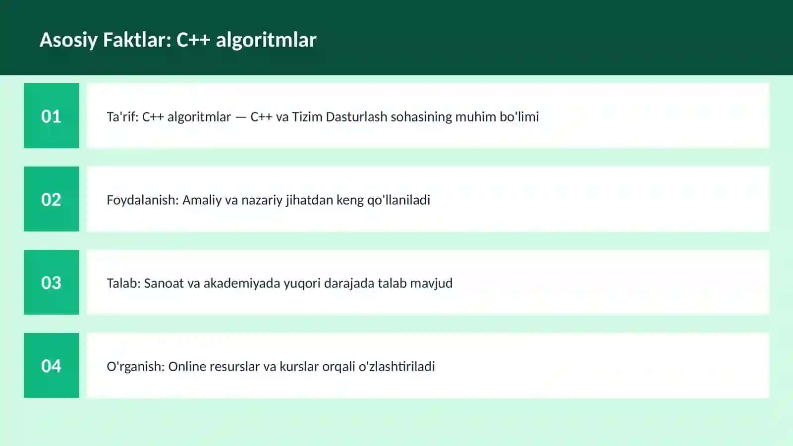 C++ algoritmlar 3