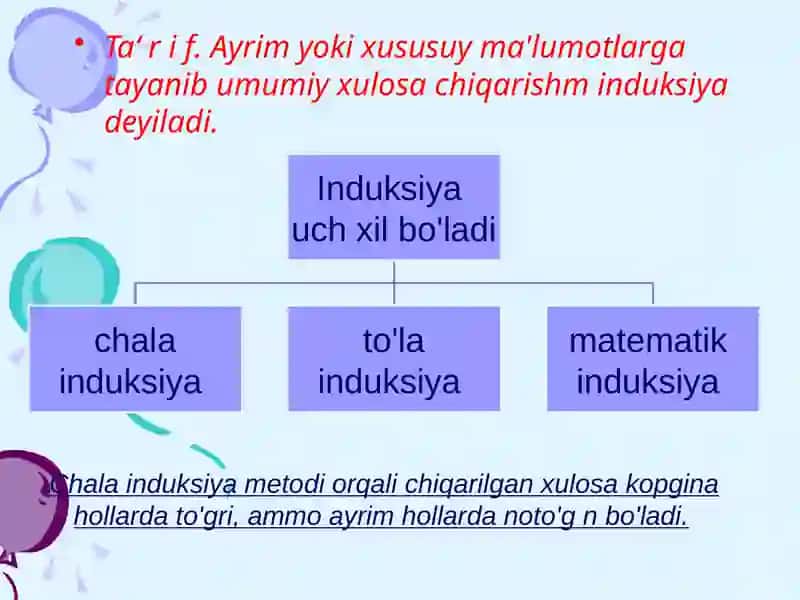 Induksiyametodi 3