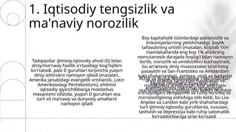 Gʻarb ilm fanida maʼnaviyat va iqtisodiyot munosabati 3