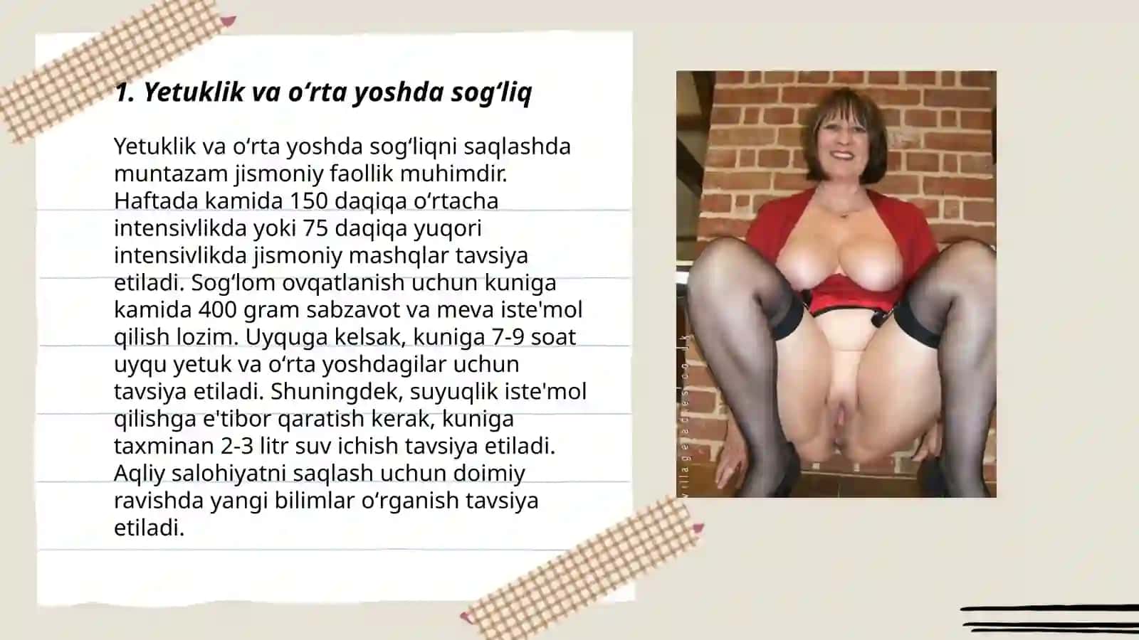 Yetuk va oʻrta yosh 3