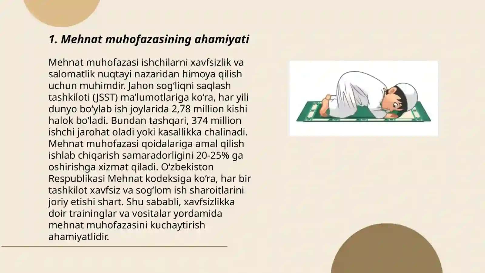 Mehnat muhofazasi va xavfsizlik texnikasi 3
