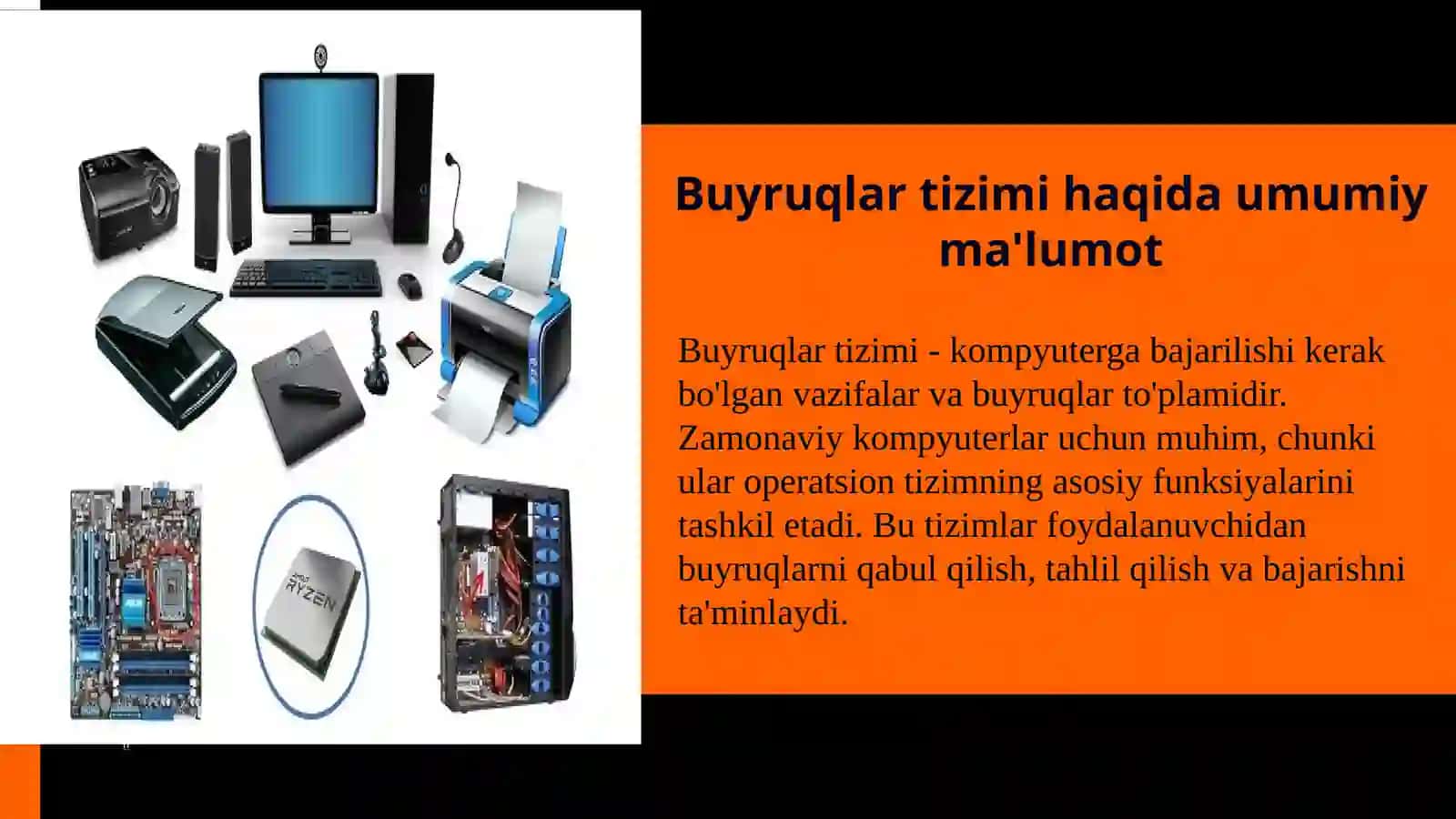 Buyruqlar tizimi 3