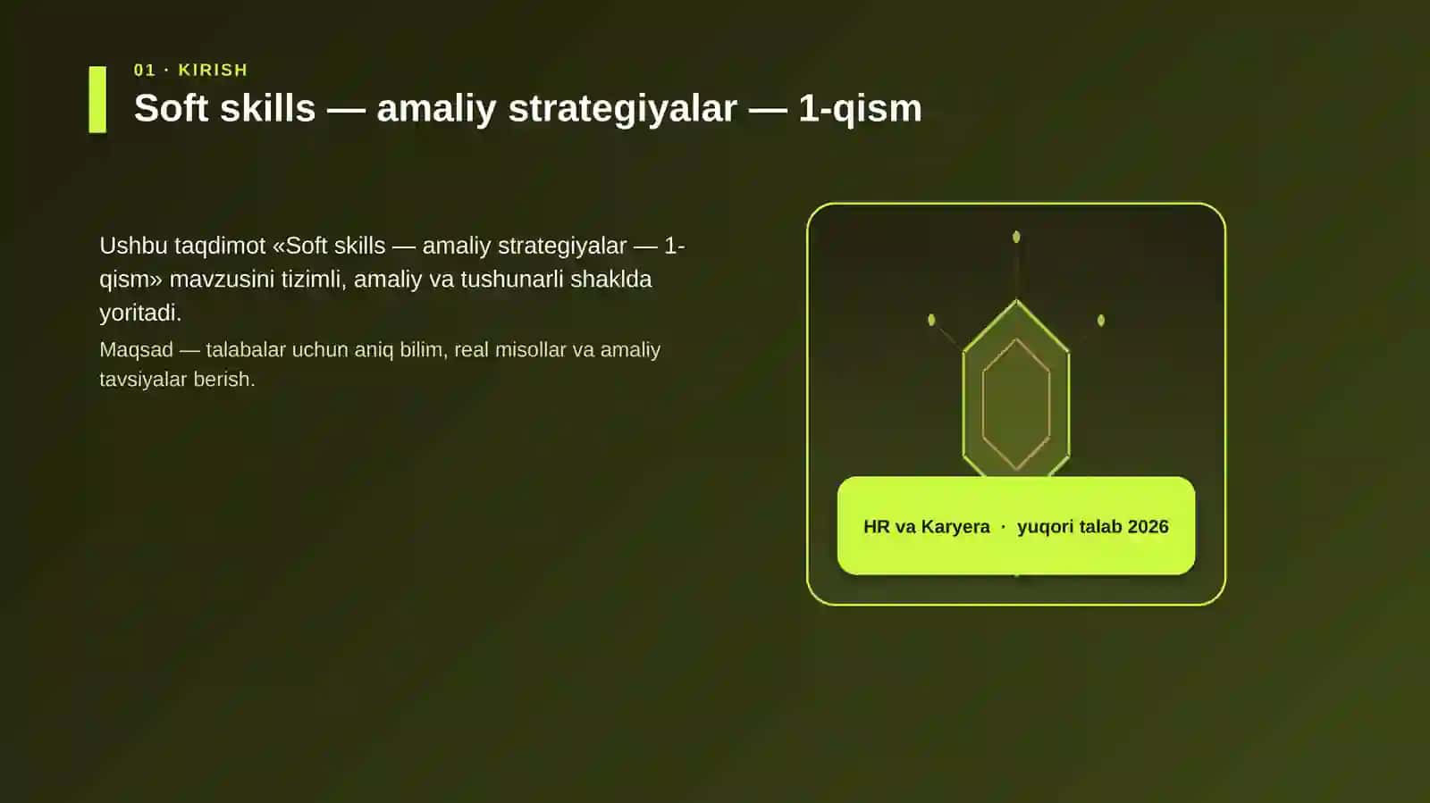 Soft skills — amaliy strategiyalar — 1-qism 3