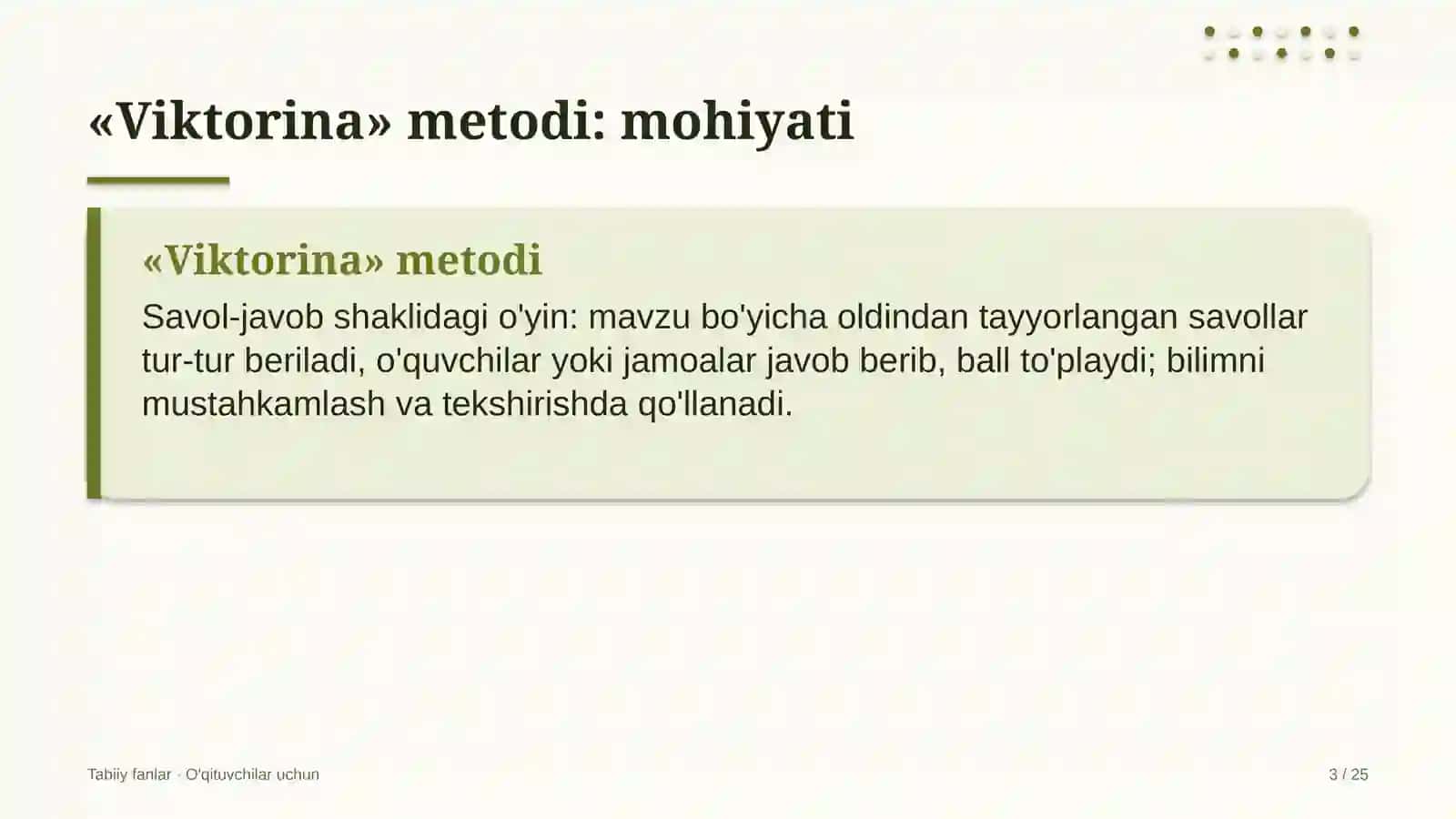 tabiiy fanlar darslarida viktorina metodidan foydalanish 7408 3