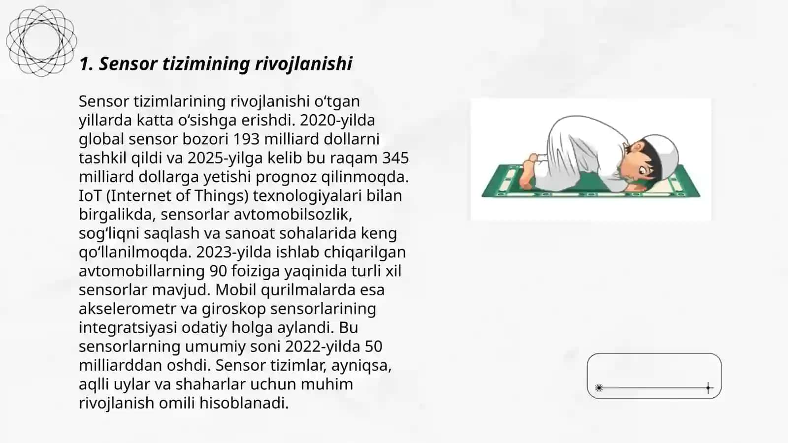 Sensor tizimining yoshga oid fiziologiyasi 3
