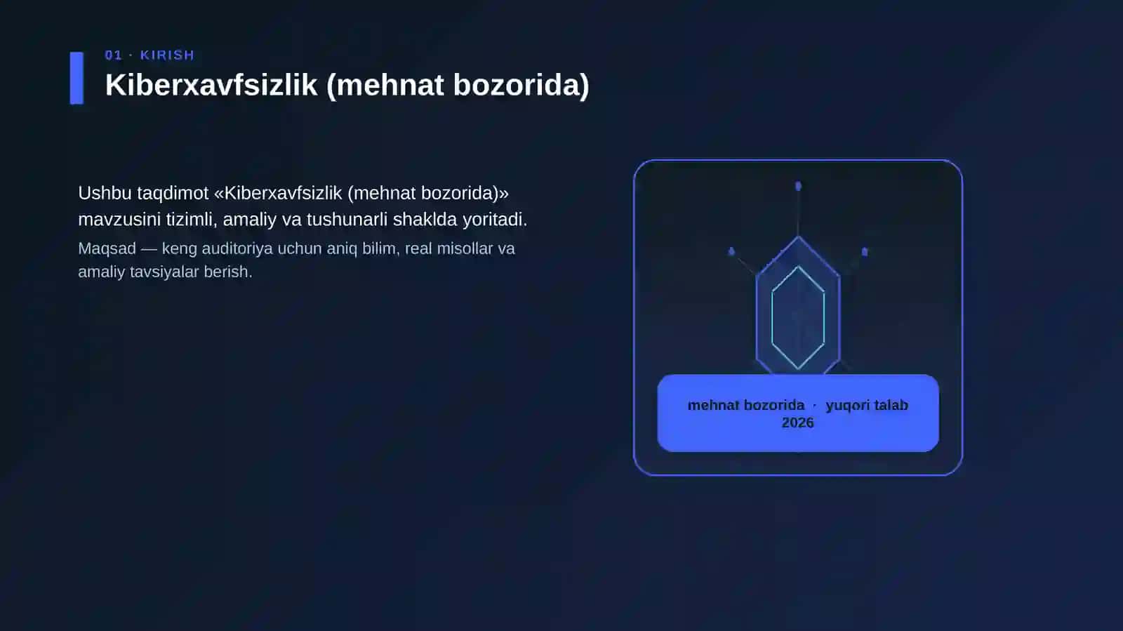Kiberxavfsizlik (mehnat bozorida) 3