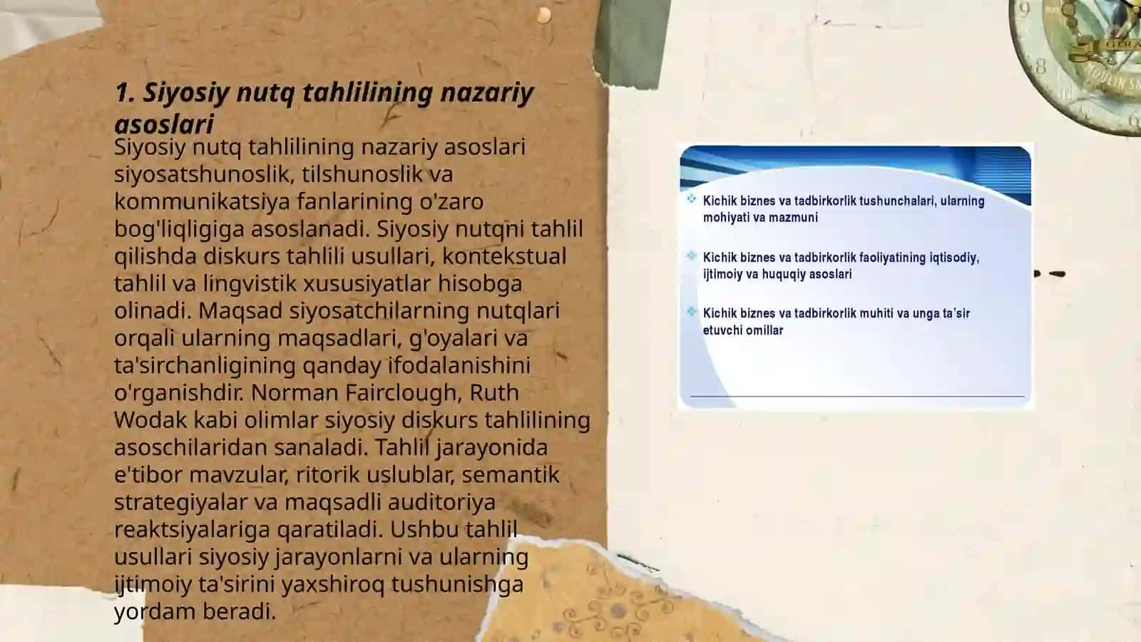Siyosiy nutq tahlilini o'rganish 3