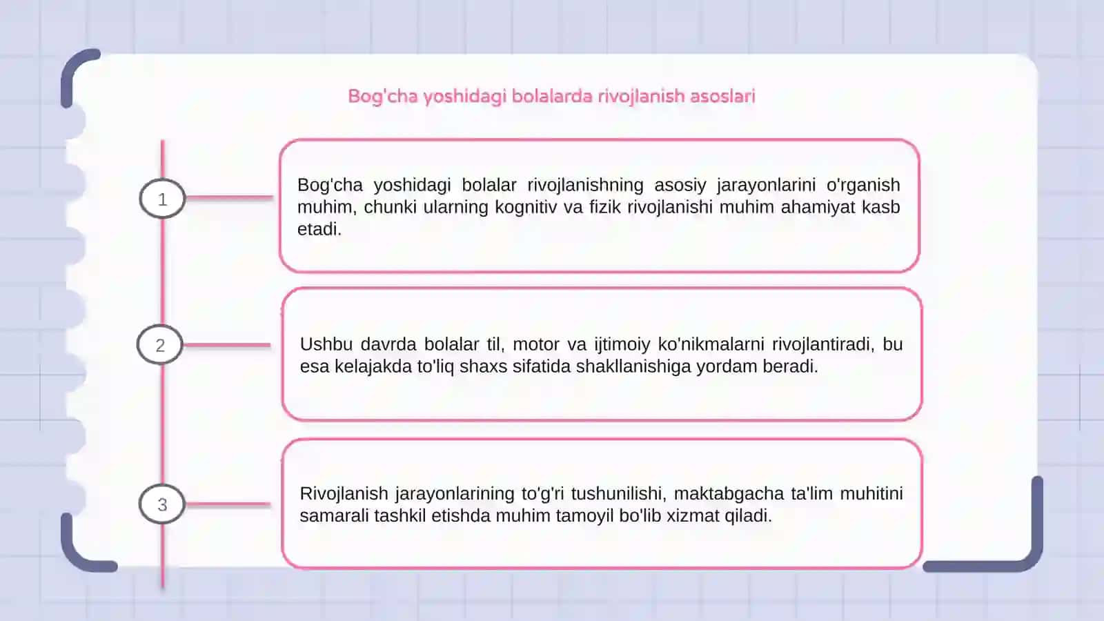 Bog'cha yoshidagi bola bilisj jarayonlarining rivojlanishi 3