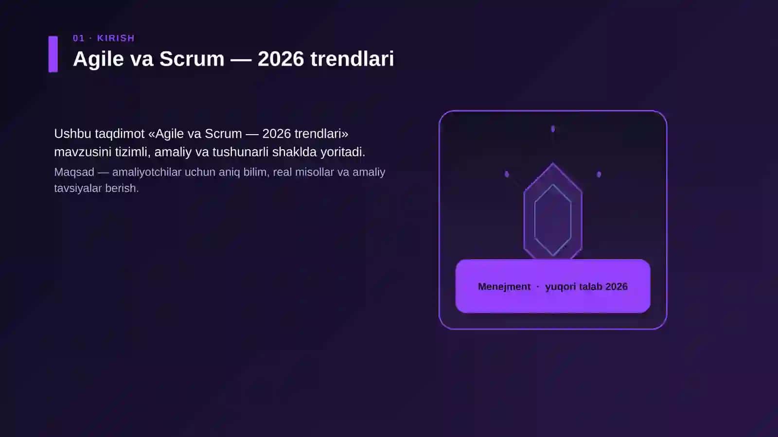 Agile va Scrum — 2026 trendlari 3