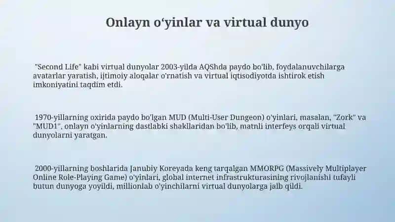 Internetning zamonaviy xizmatlari 3