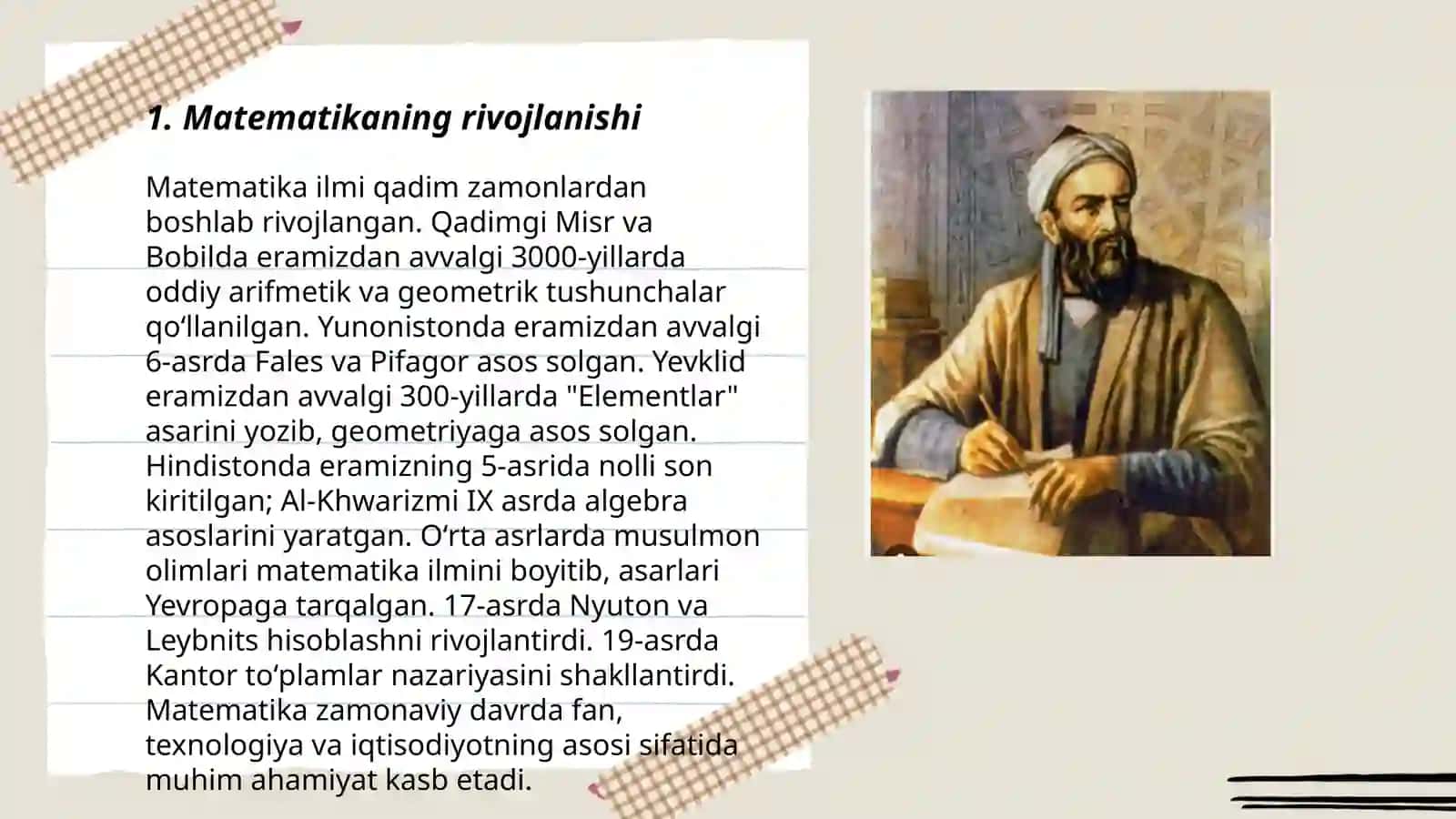 O'rta osiyolik alomalar ijodida ilmlar 3