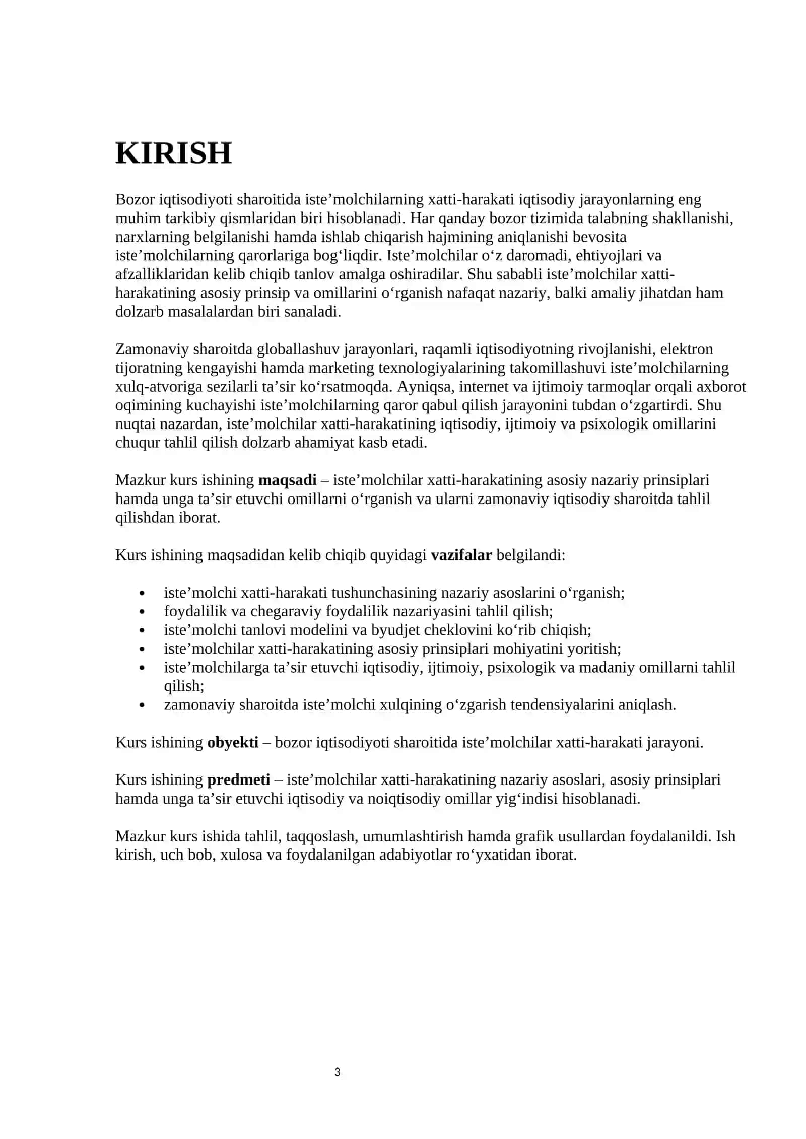 Iste’molchilar xatti-harakatining asosiy prinsip va omillari 3