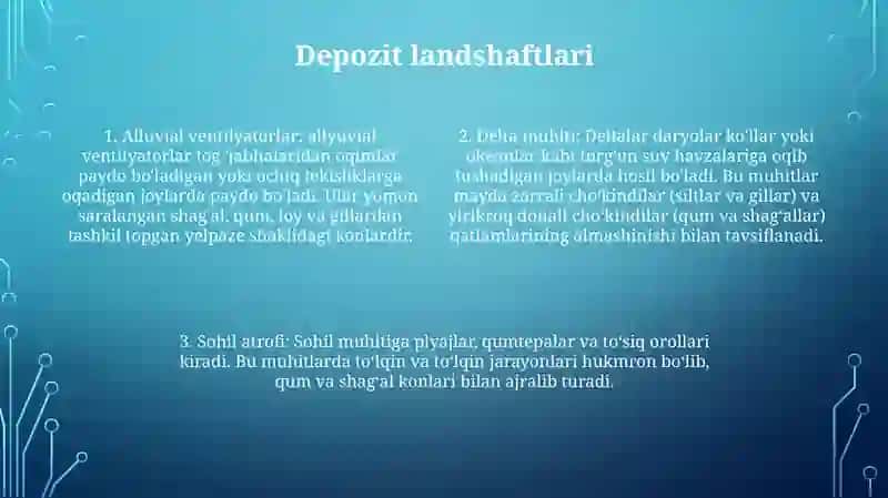Landshaflarni Tasniflash 3