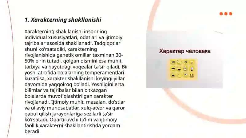 Harakter 3