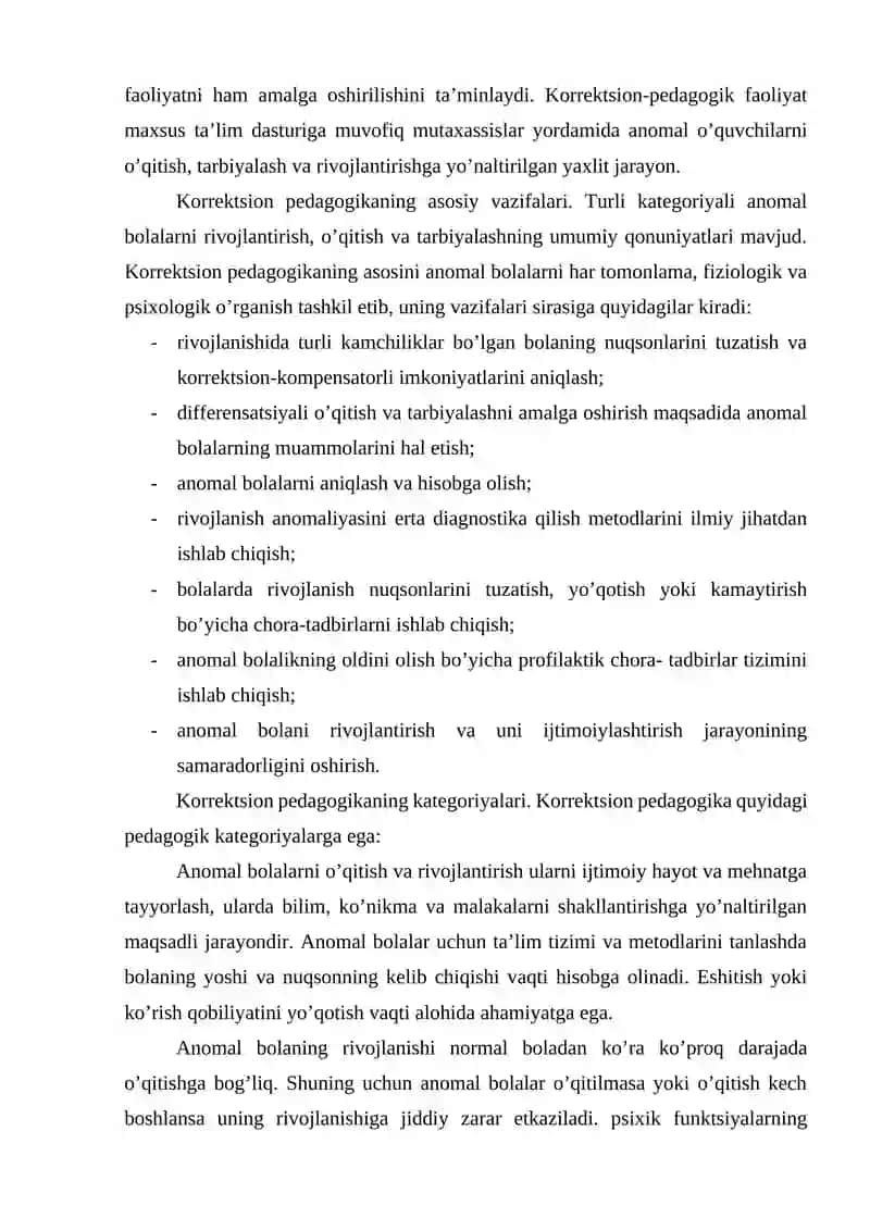 Korreksion pedagogika asoslari. Inklyuziv ta’lim 3
