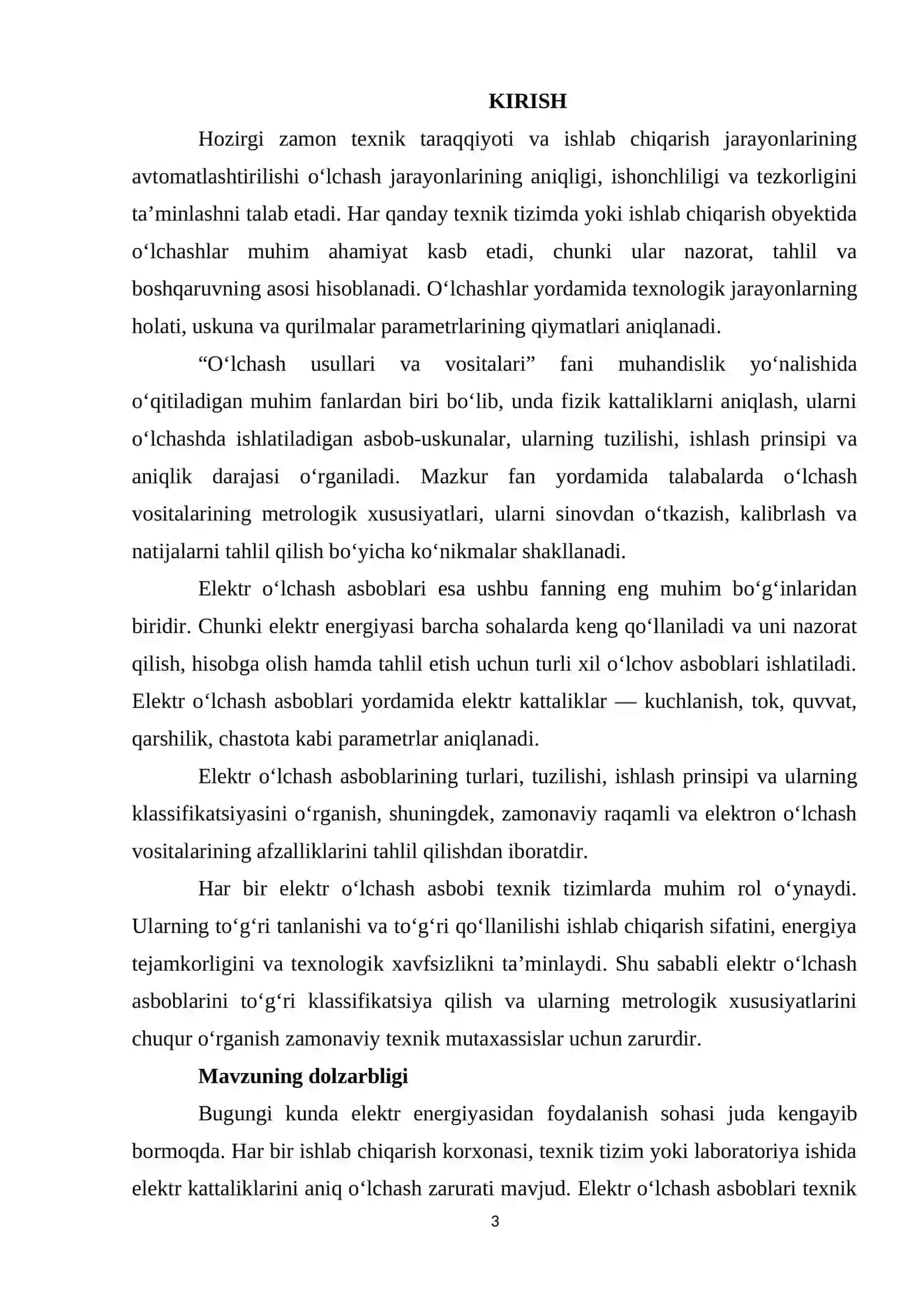 ELЕKTR O‘LCHАSH АSBОBLАRINING KLАSSIFIKАTSIYASI 3