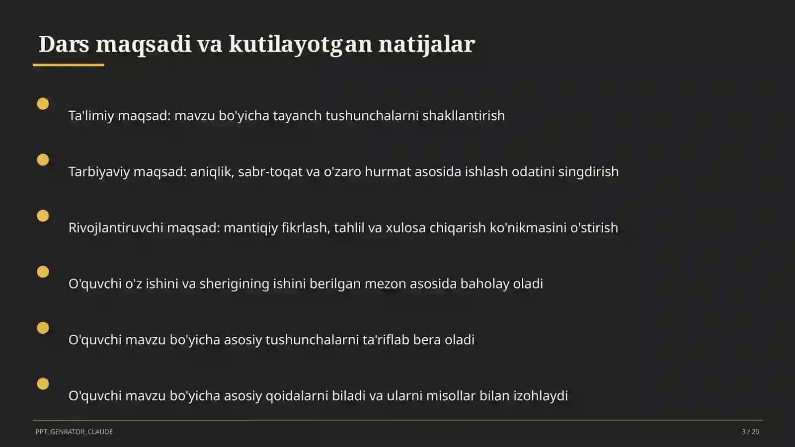 Jadvaldan tashqari ko'paytirish va bo'lish (3-sinf) 3