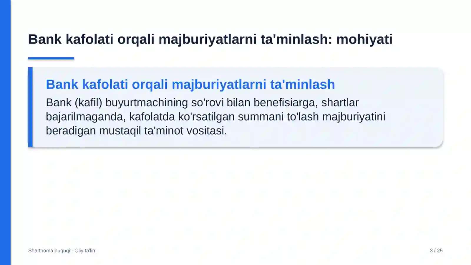 fond birjasida bank kafolati orqali majburiyatlarni ta'minlash 7747 3