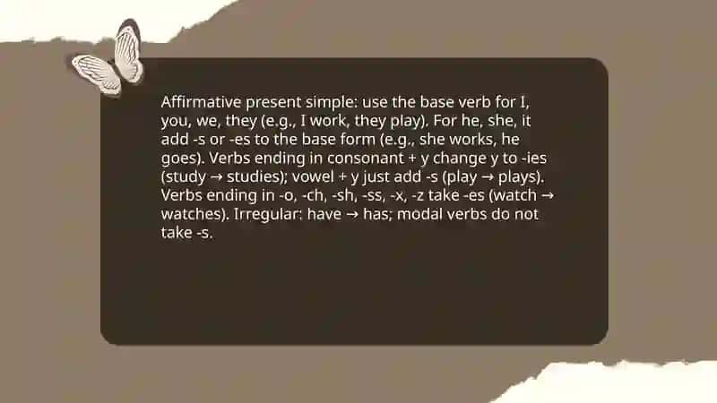 Indefinite Tenses 3
