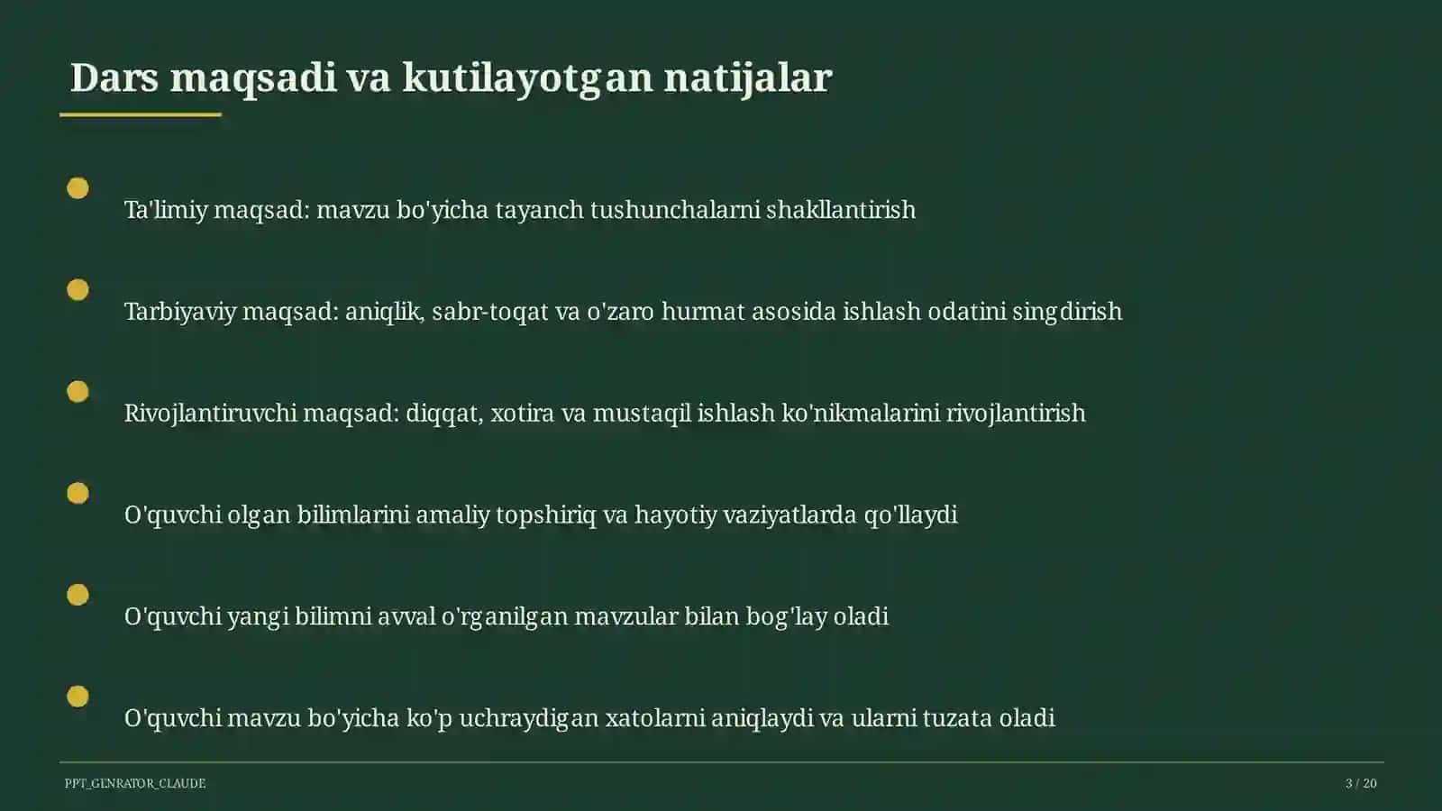 Hosila va uning geometrik ma'nosi (11-sinf) 3