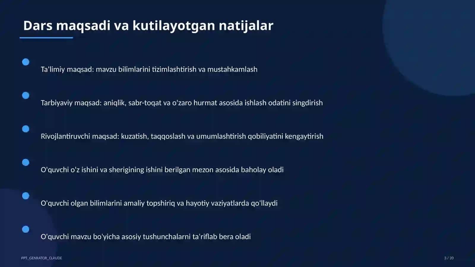 O'zbekistonning tabiiy geografik rayonlari (8-sinf) 3