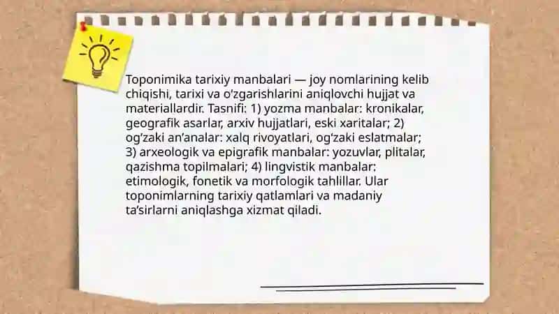 Toponimika tarixiy manba 3