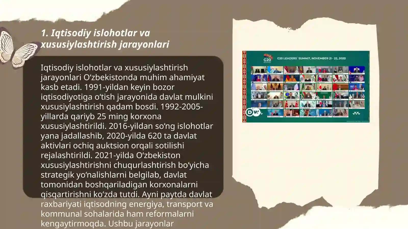 Amalga oshirilayotgan islohotlar 3