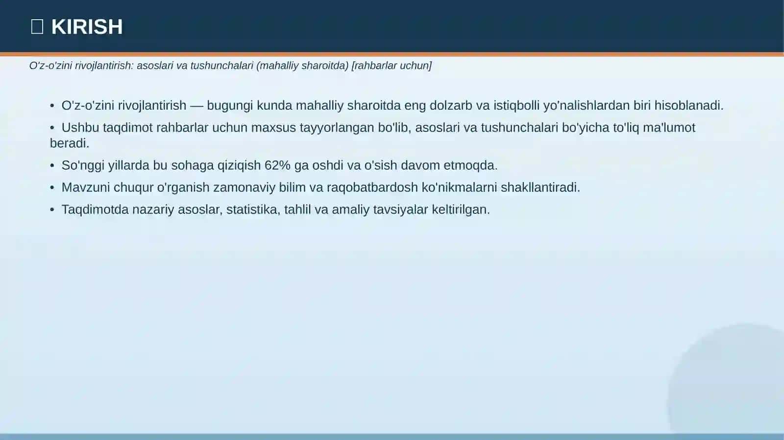 PROFESSIONAL TAQDIMOT • 2026 3