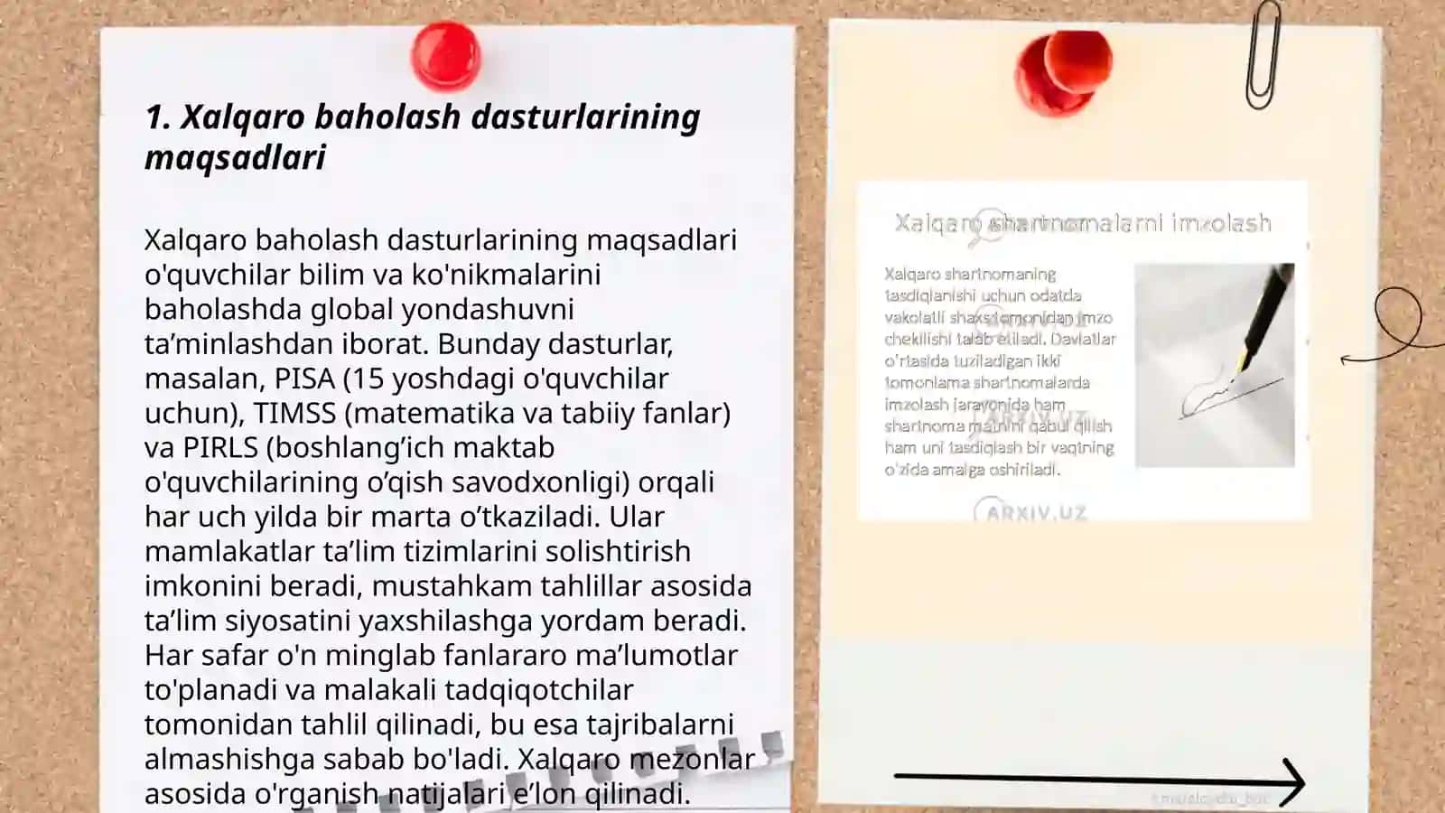 Ta'lim tizimi xalqaro baholash dasturlari va uni amalda qoʻllanish usullari 3