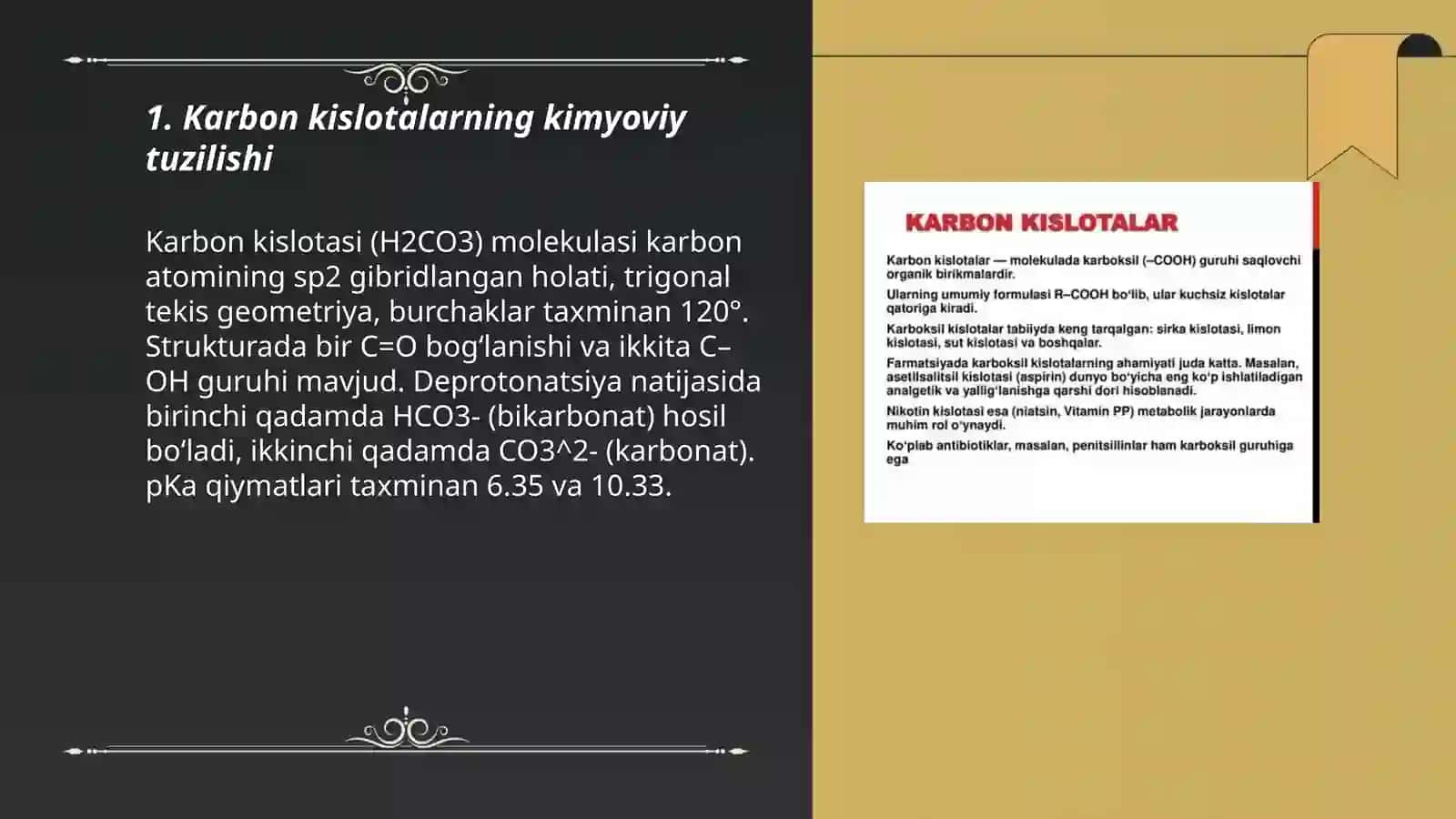 Karbon kislotalar 3