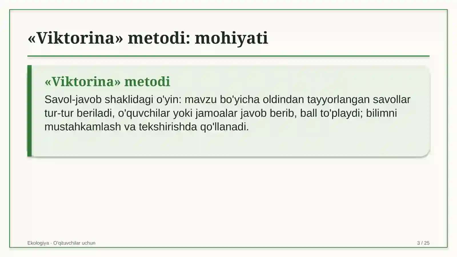 ekologiya darslarida viktorina metodidan foydalanish 2575 3