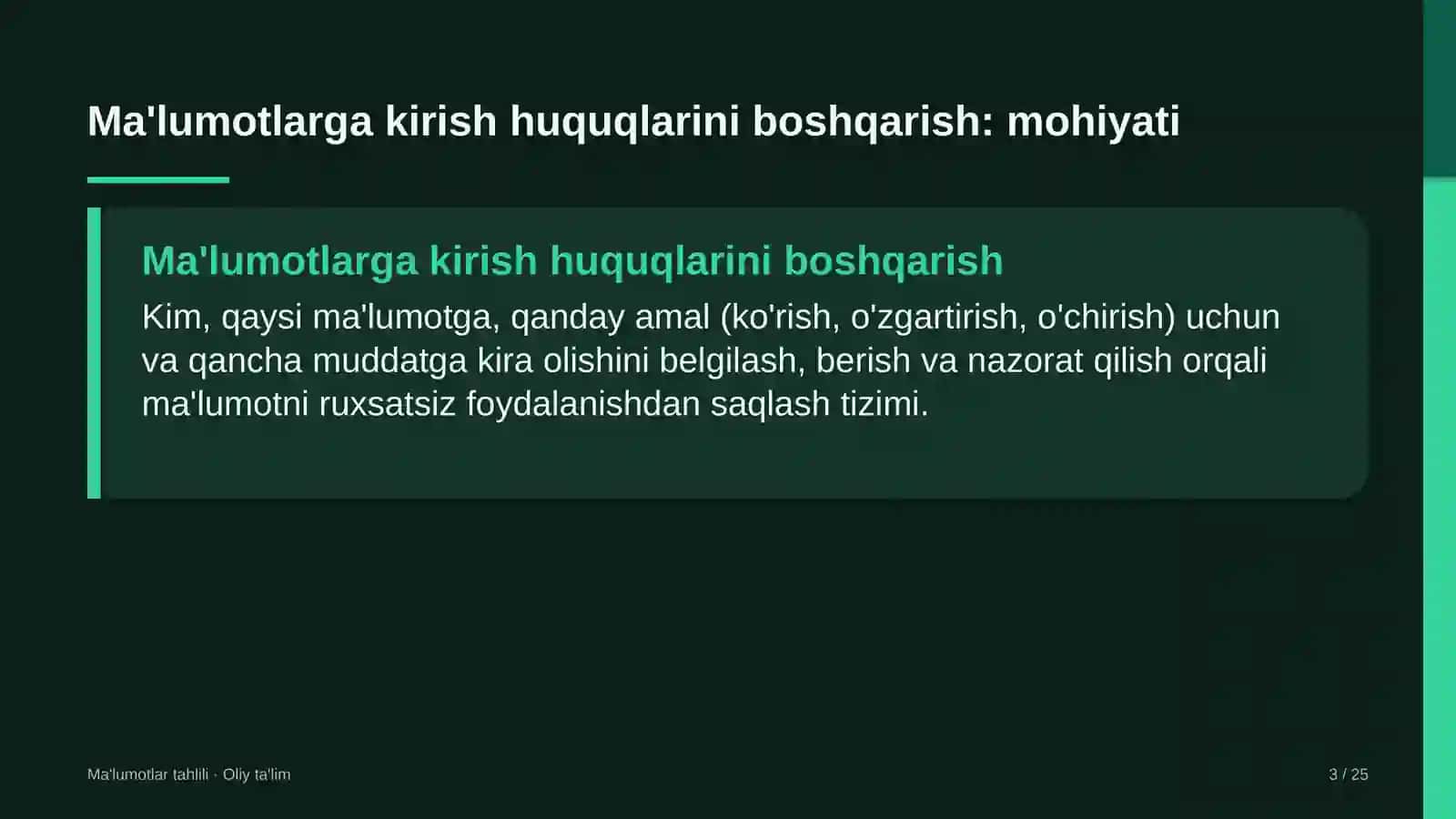 fotojurnalistikada ma'lumotlarga kirish huquqlarini boshqarish 6620 3