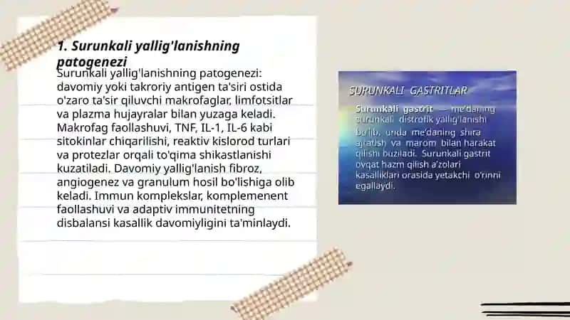 Surunkali yaliglanish 3