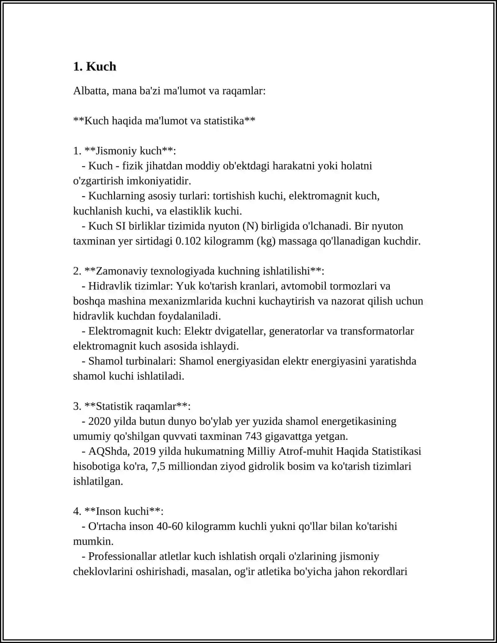 Jismoniy sifatlar 3