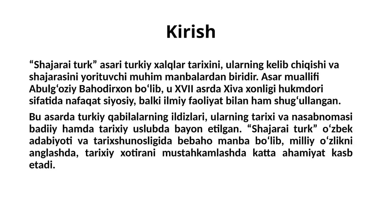 Shajarai turk 3