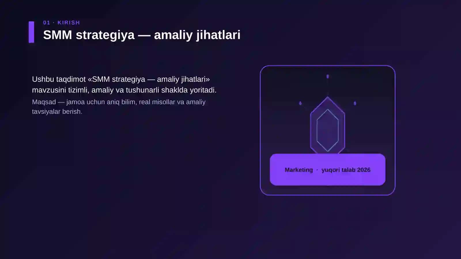 SMM strategiya — amaliy jihatlari 3