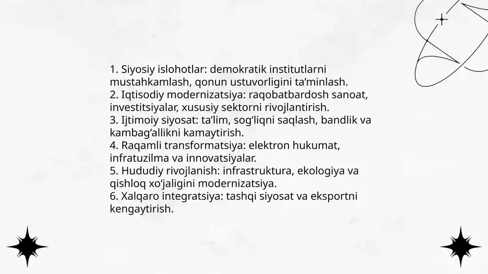 Yangilanayotgan O'zbekiston: milliy tiklanishdan milliy yuksalish sari Mamadaliyeva 3