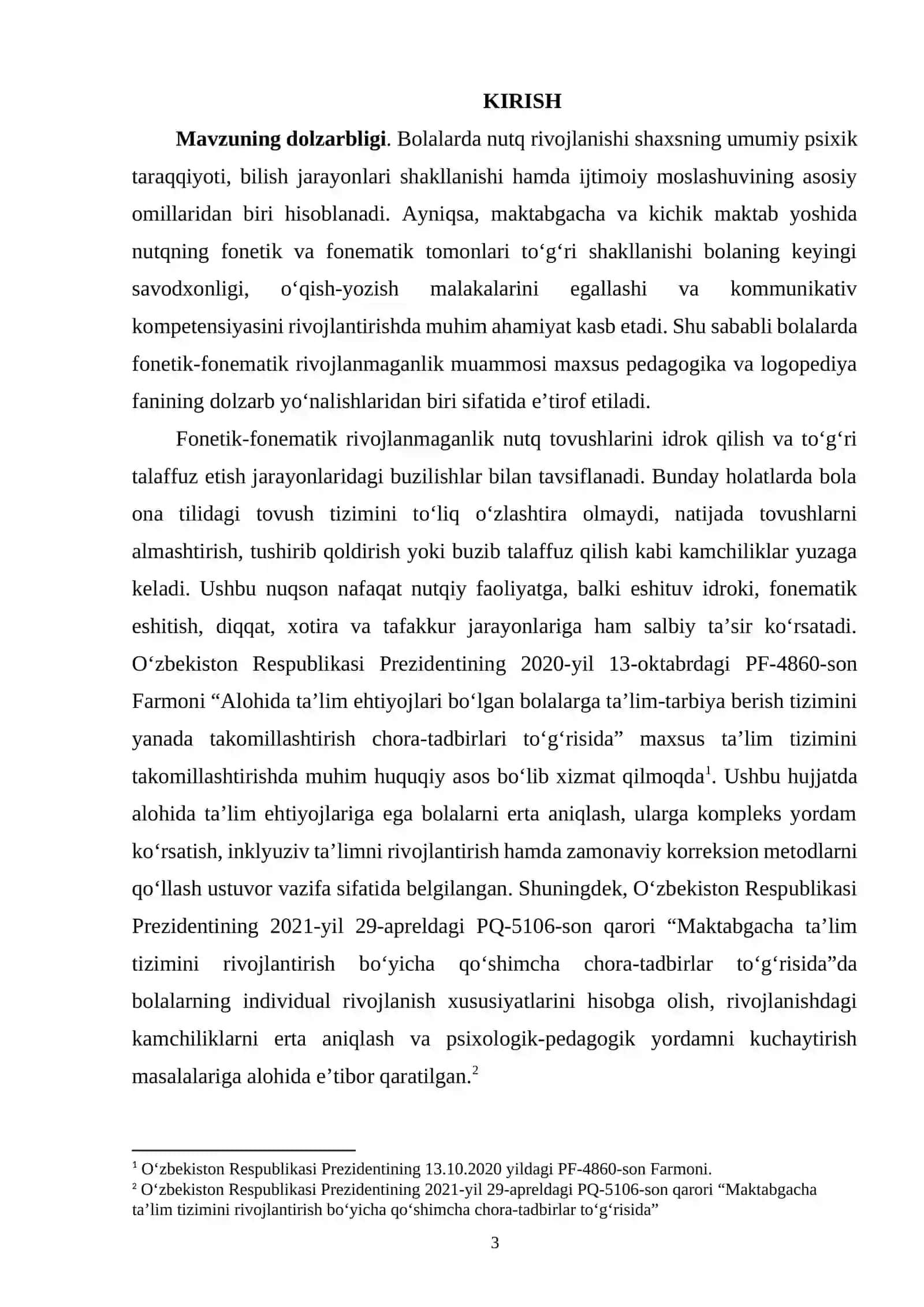 FONETIK-FONEMATIK RIVOJLANMAGANLIKNING NAZARIY ASOSLARI 3