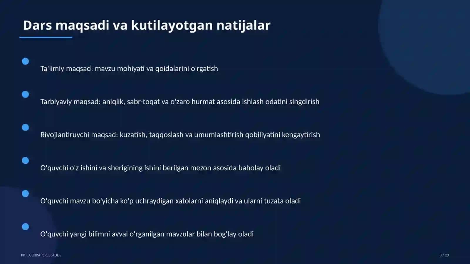 Odam organizmining tuzilishi: to'qima va organlar (8-sinf) 3
