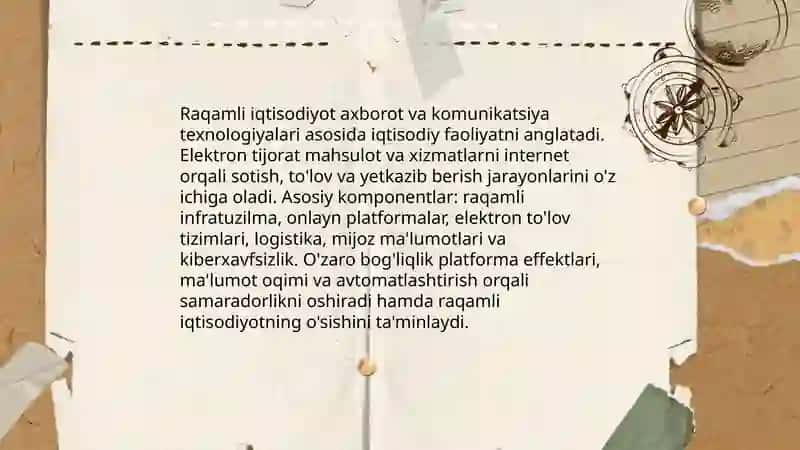 Raqamli iqtisodiyotda elektron tijoratning rivojlanishi 3