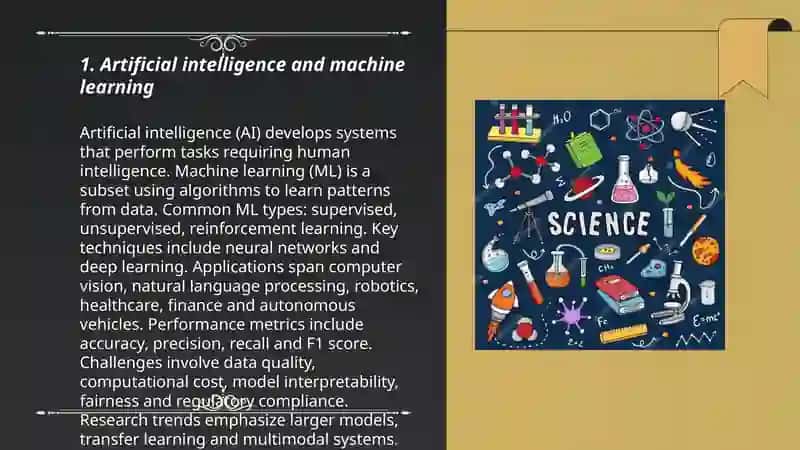 Artificial intelligence and machine learning 3