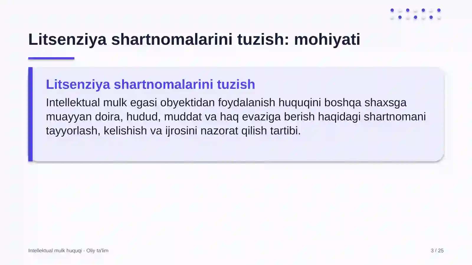 qurilish nazorati inspeksiyalarida litsenziya shartnomalarini tuzish 1293 3