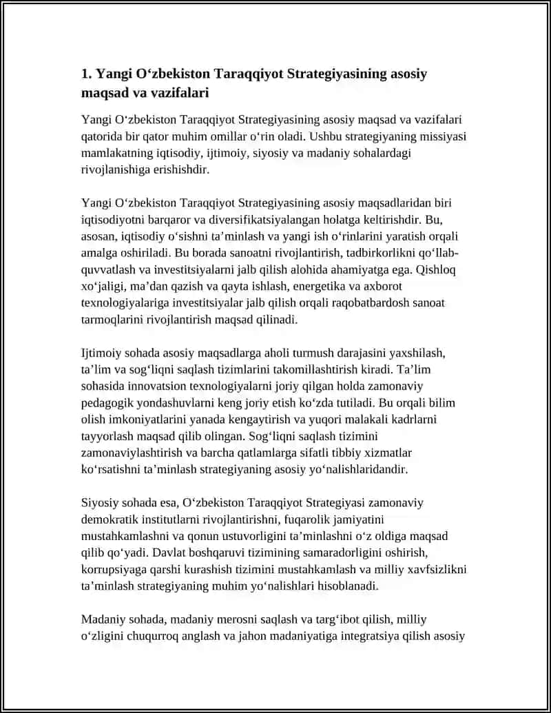 YANGI O’ZBEGISTON TARAQIYOT STRATEGIYASI 3