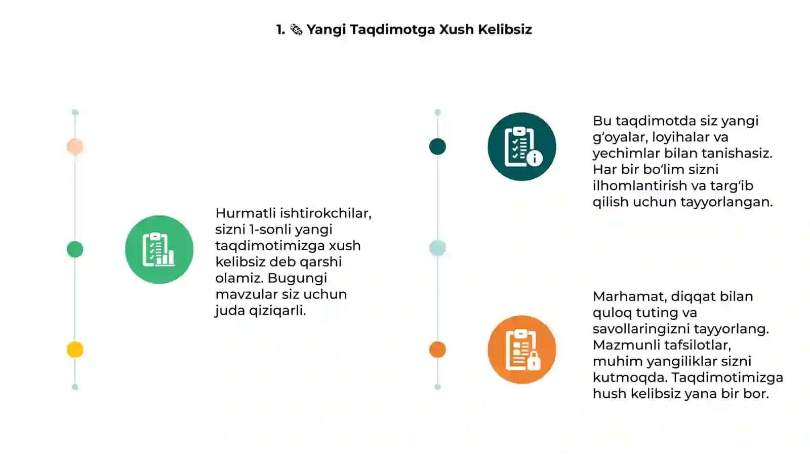 🗞 Yangi Taqdimot 3
