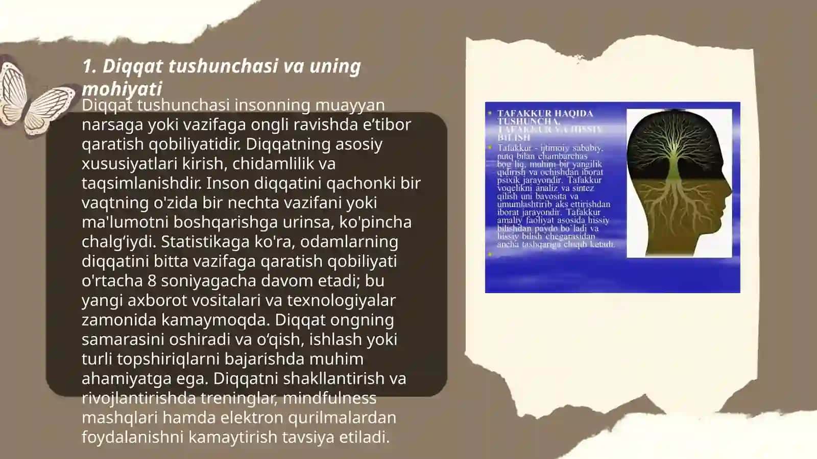 Pisihologiyadan "Diqqat"mavzusi 3