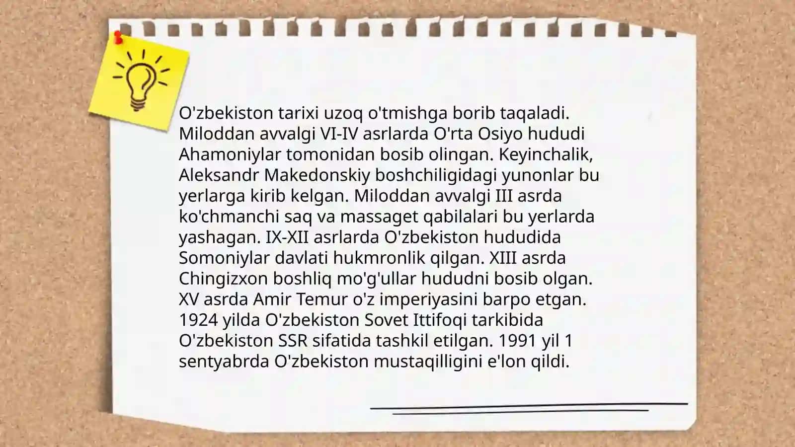O'zbekiston tarixi 3