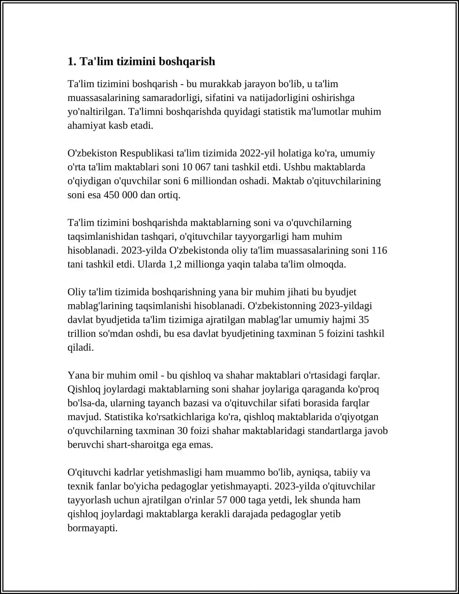 OʻZBEKISTON RESPUBLIKASI TA'LIM TOʻGʻRISIDAGI QONUNLAR 3