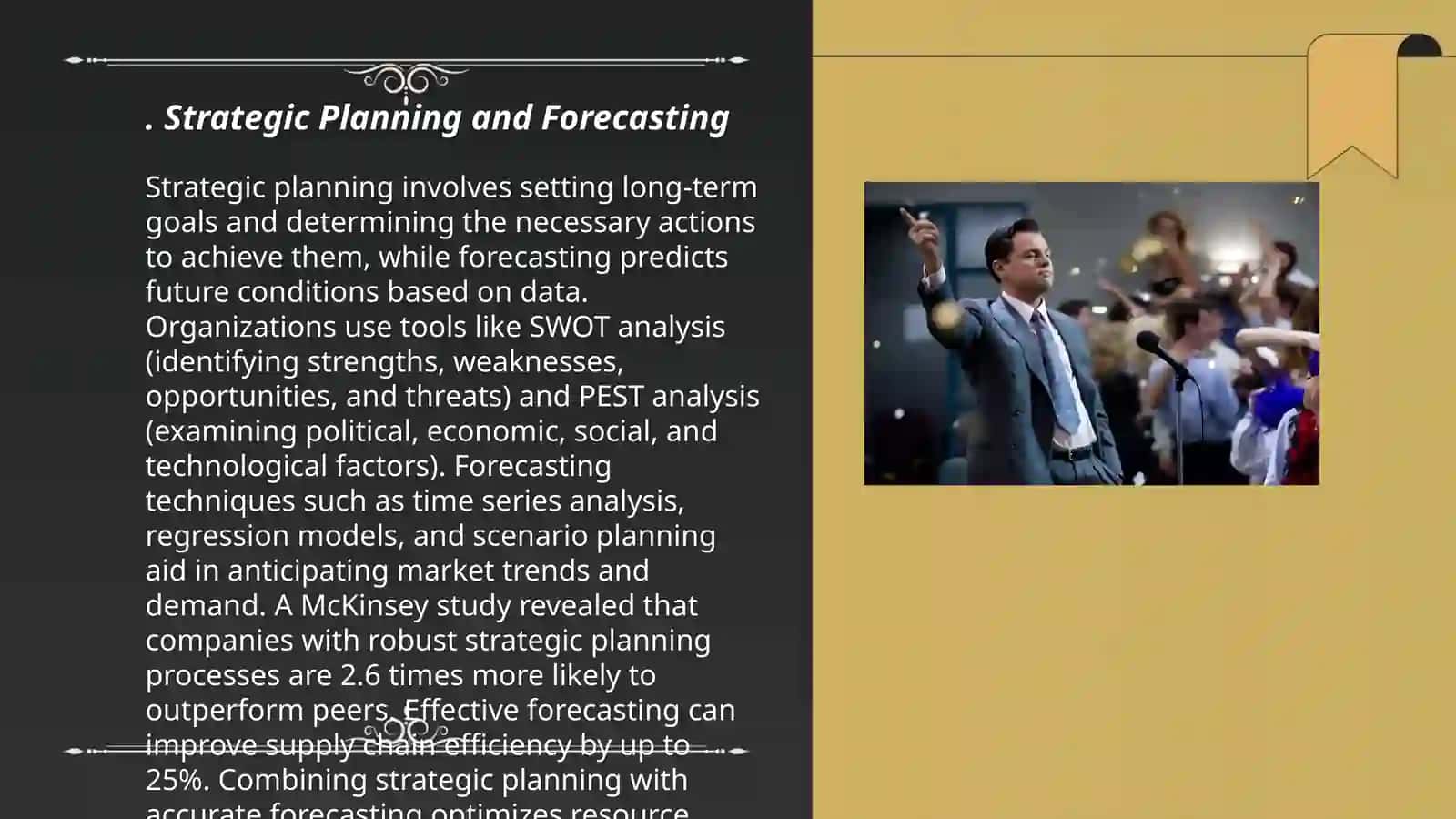The role of the economists in the enterprise 3