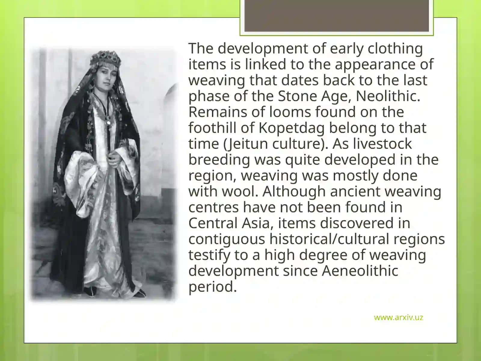 Uzbek National Costume 3